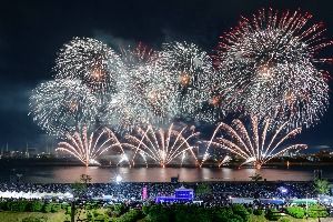 포항국제불빛축제 풍경 사진
