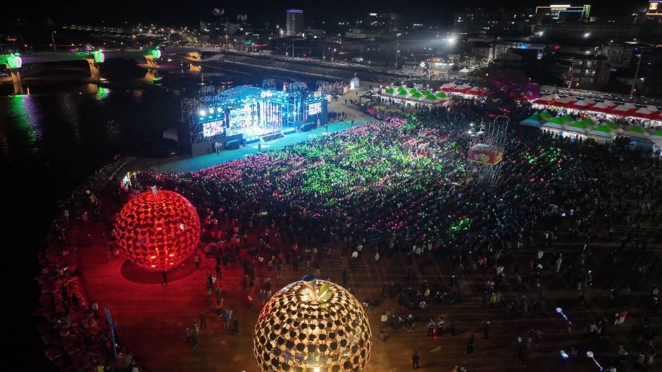 청송사과축제 풍경 사진